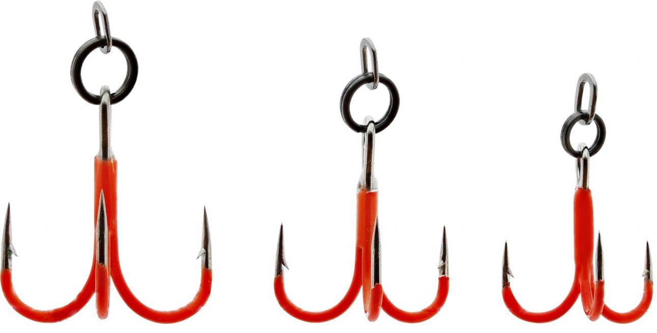 Westin Rigged Seatrout Treble Hooks UV Orange
